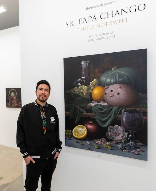 Jair Meza presented his work at the Thinkspace gallery, in Los Angeles, California. Image: courtesy.