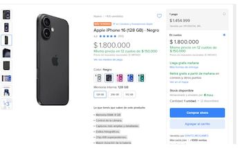 This iPhone 16 comes in