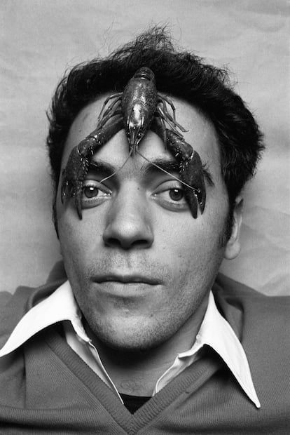 The painter Cesepe in 1982.