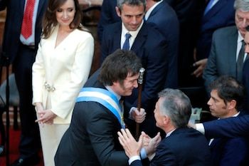 Milei and Macri, a link
