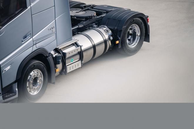 This is how Volvo's gas trucks work