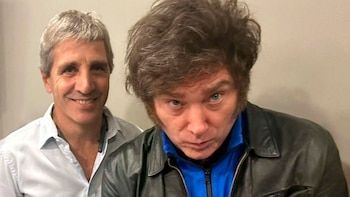 Luis Caputo and Javier Milei