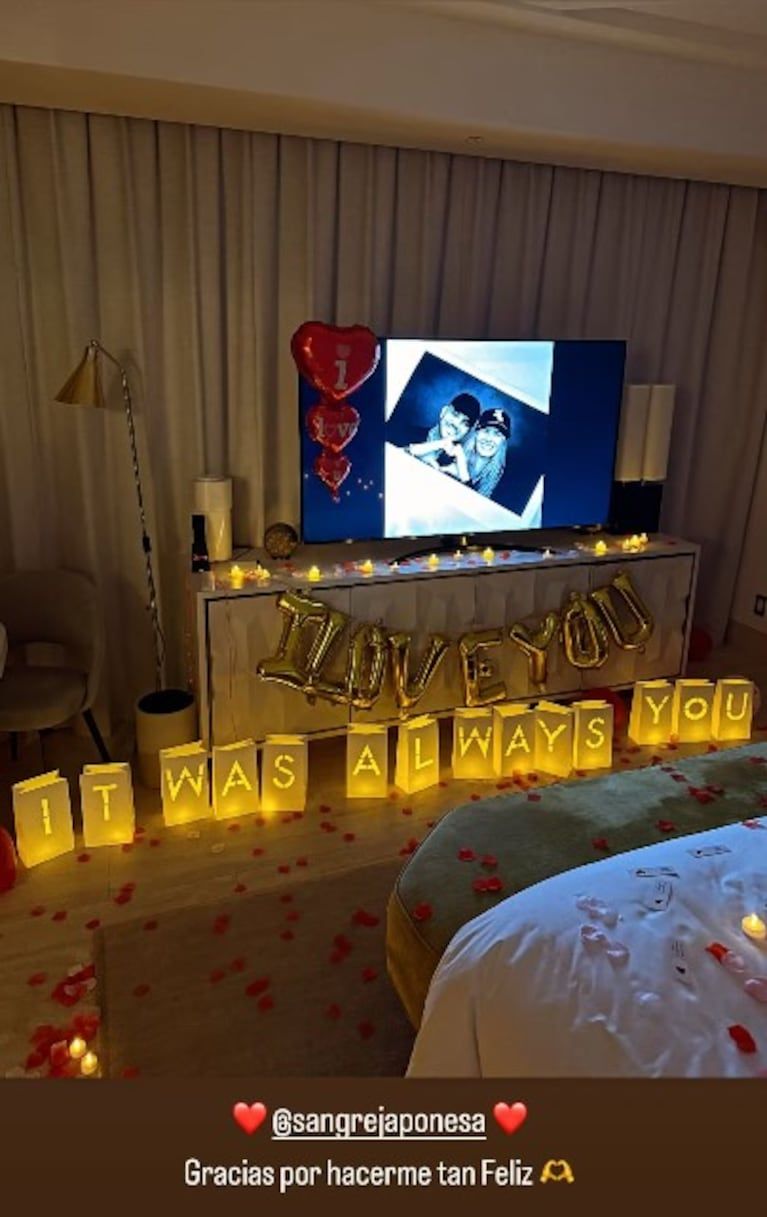 The impressive romantic gesture between China Suárez and Icardi confirms that they will take a great step