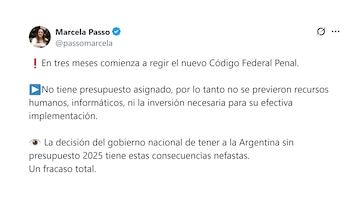 Marcela Passo, deputy of the Front