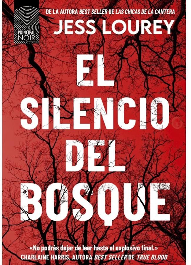 Cover of El Silencio del Bosque, Jess Lourey's new novel/ Book Principal