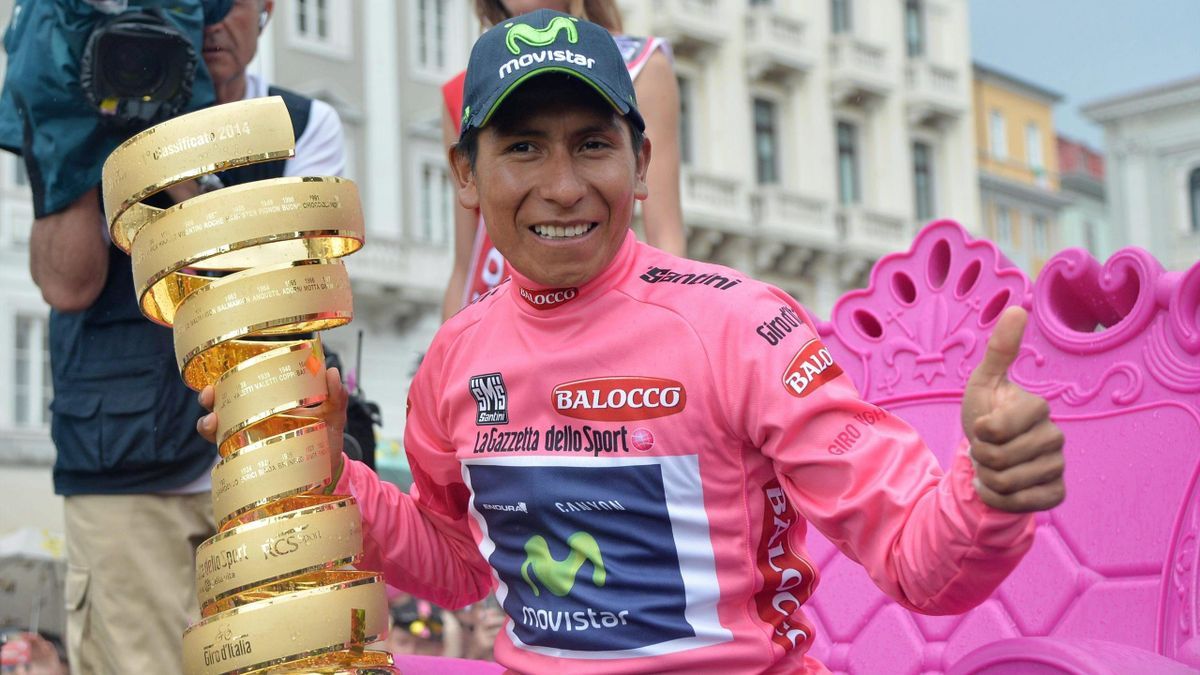 Nairo Quintana, as winner of the turn.