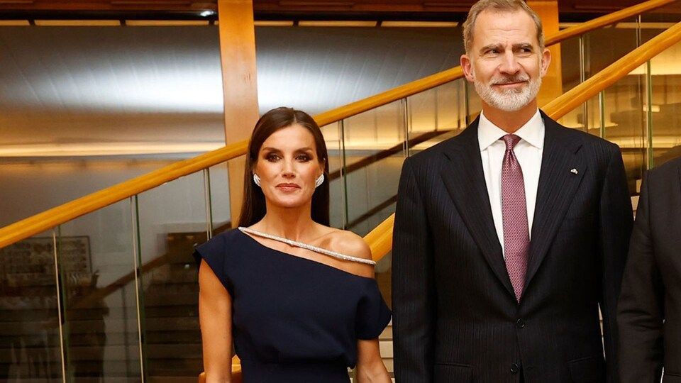 The Kings Felipe and Letizia in Croatia in 2022
