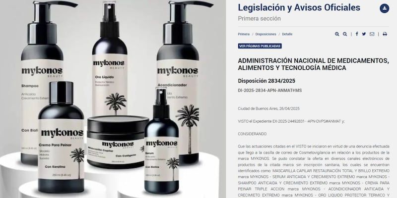 They demand the urgent retirement of a recognized Shampoo brand of supermarkets throughout the country