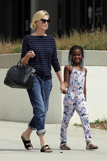 In his motherhood, Charlize ha