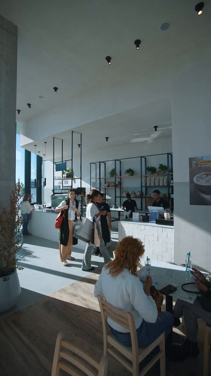 Vint Market and its setting for Le Pain Quotidien in Living Experience