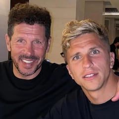 Simeone will be grandfather for the first time