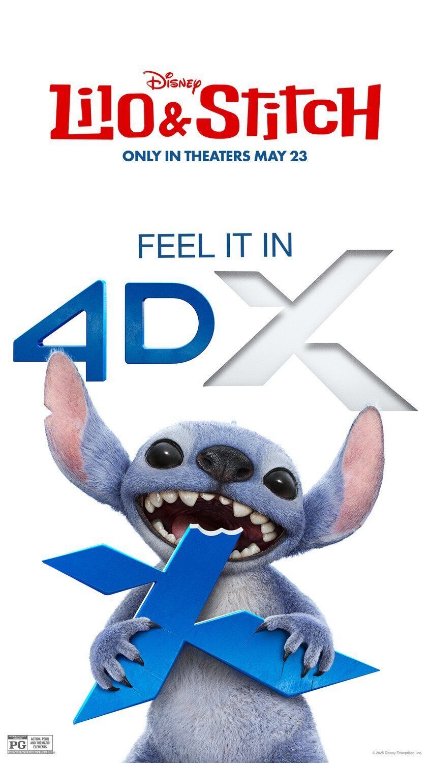 4DX poster of 'Lilo and Stitch'