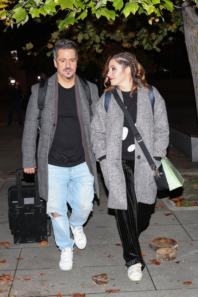 Leire Martínez and Antonio Velázquez in Pamplona