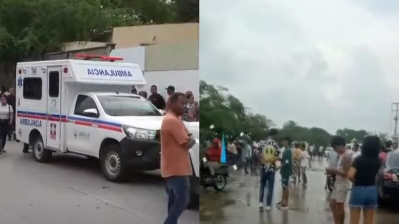 Accident in Riohacha Accident in Riohacha