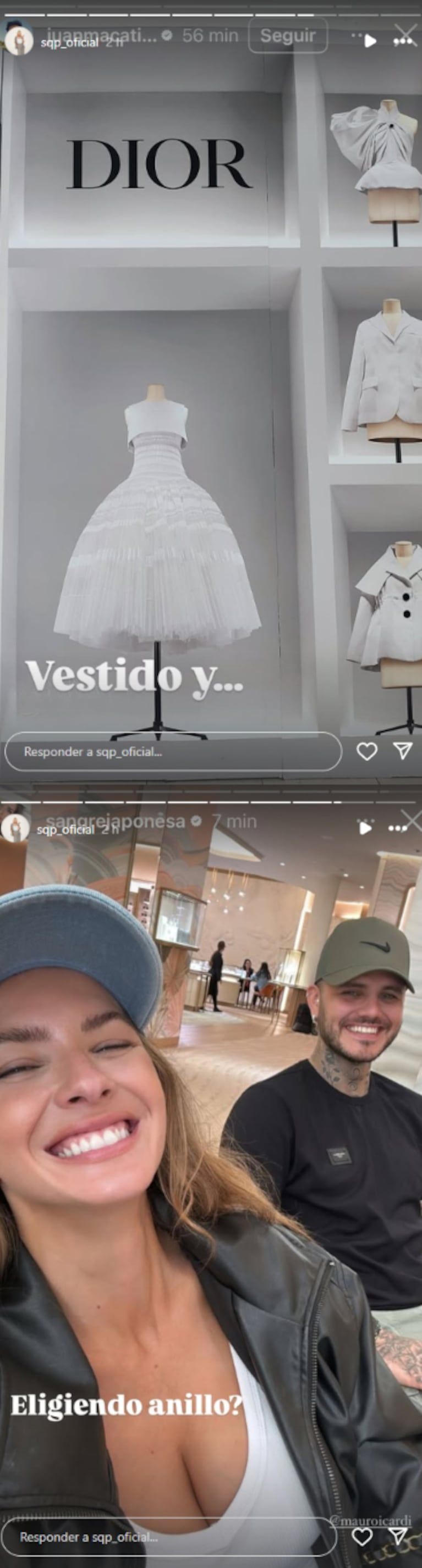 The China Suárez and Mauro Icardi at an altar step: the photos that fed marriage rumors (Photo: Instagram /SQP_Oficial)