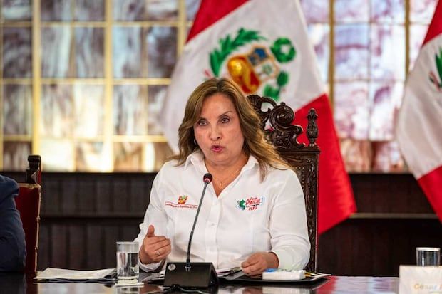 President Dina Boluarte said the Public Ministry released