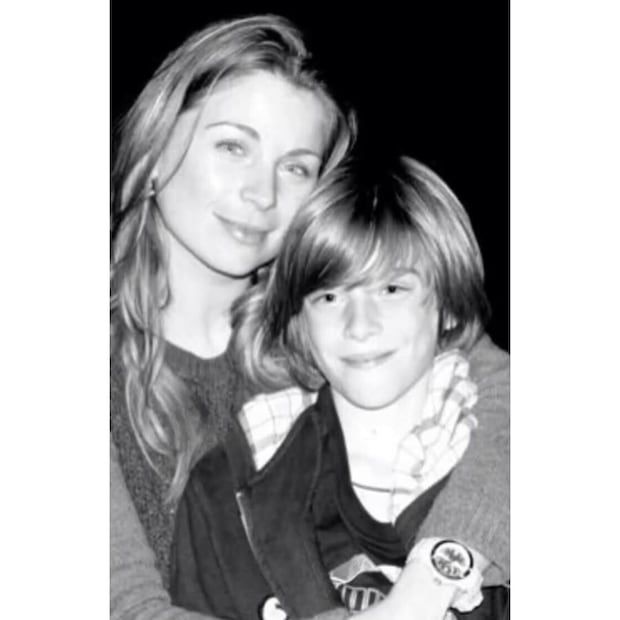 Ludwika Paleta and her son Nicolás / Photo: Instagram