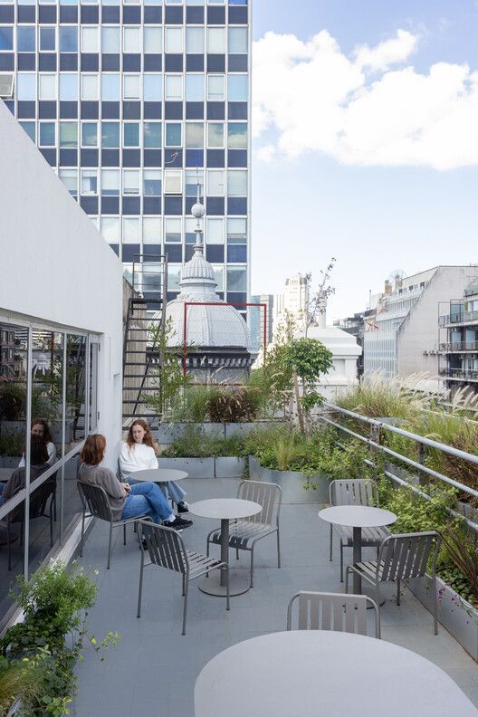 MIRADOR OFFICE / DODDS STUDY - EXTERNAL PHOTOGRAPH, BALCON, CHAIRS