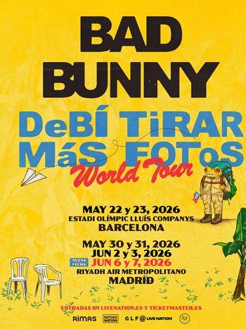 Bad Bunny in Spain in