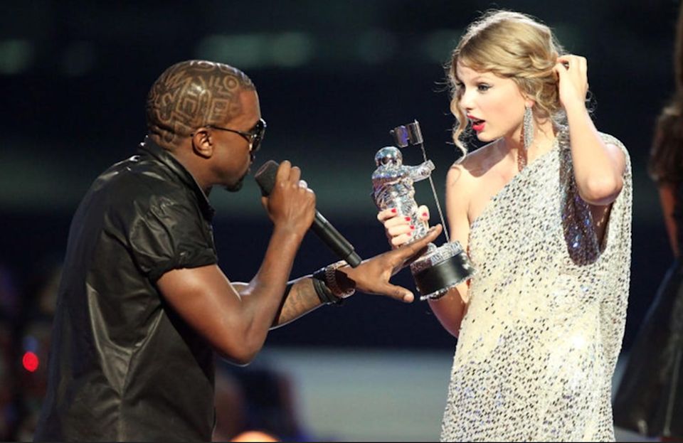 kanye west - taylor swift