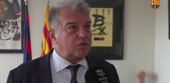 Joan Laporta in his speech after the defeats of football and basketball teams
