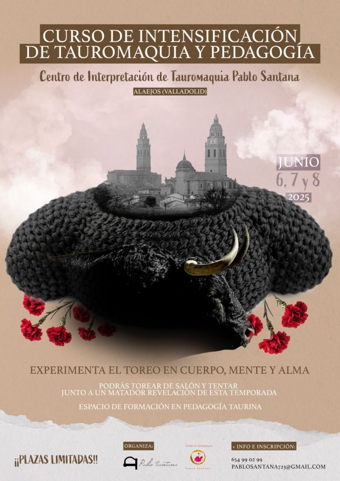 Nace el primer curso de intensificación de Tauromaquia y Pedagogía.
