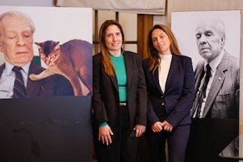 Borges's nieces, Mariana