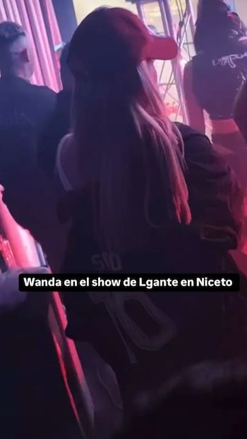 The presence of Wanda Nara