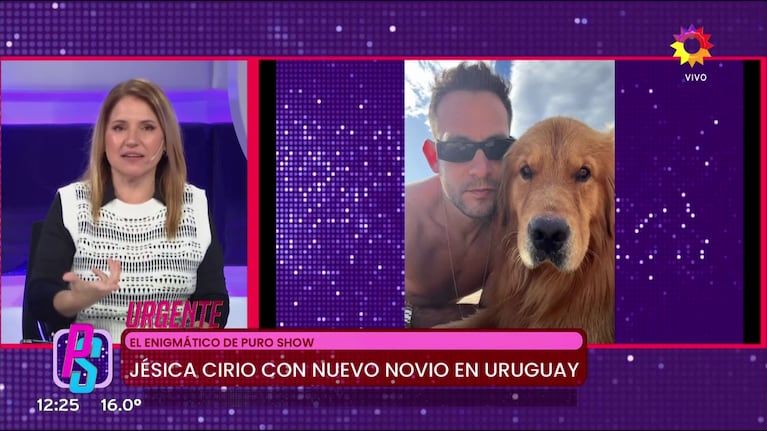 They reveal who would be Jésica Cirio's new boyfriend (photo: Eltrece capture).