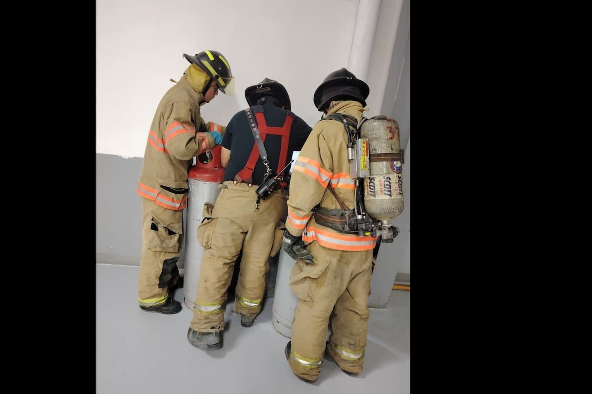 They evacu migrant shelter in San Luis Río Colorado for suspected gas leakage