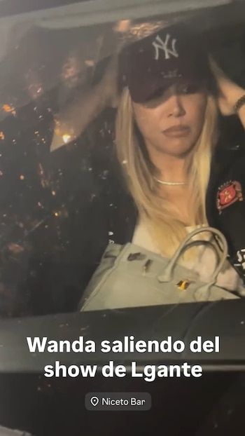The presence of Wanda Nara