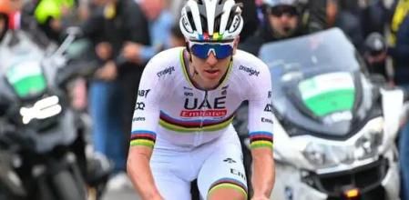 Tadej Pogacar in the last Lombardy Tour