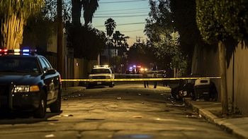 The vehicle involved, a Ford