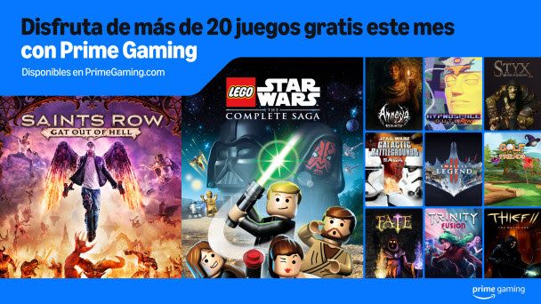 Free May 2025 games on Amazon Prime Gaming.