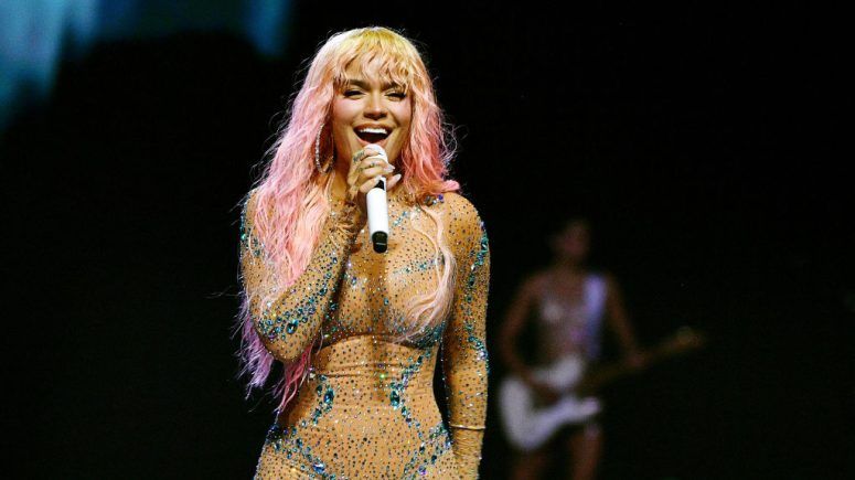 Karol G Performs During the European Leg of Her Tomorrow will be nice Tour