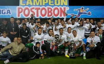 Atlético Nacional celebrated in 2013,