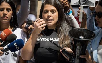 Andreina Baduel denounces harassment of security forces in front of her home Andreina Baduel denounces harassment of security forces in front of her home