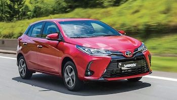 Toyota Yaris, three equipped versions