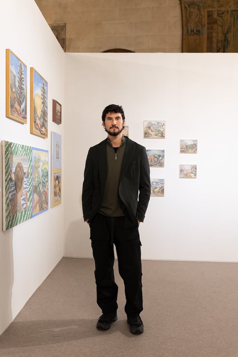 Francisco Tinelli at the Rochas event at the Museum of Decorative Art. (Photo: Grupo Mass/Santiago Sedlacek)