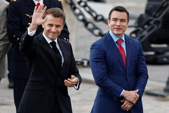 French president, Emmanuel Macron,