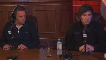 The presidential spokesman Manuel Adorni,