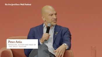 Peter Attia proposes to train from