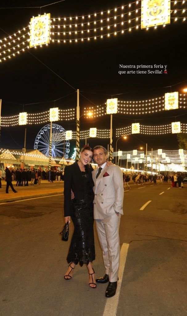 Michelle Salas and Danilo gave style lessons in Seville.
