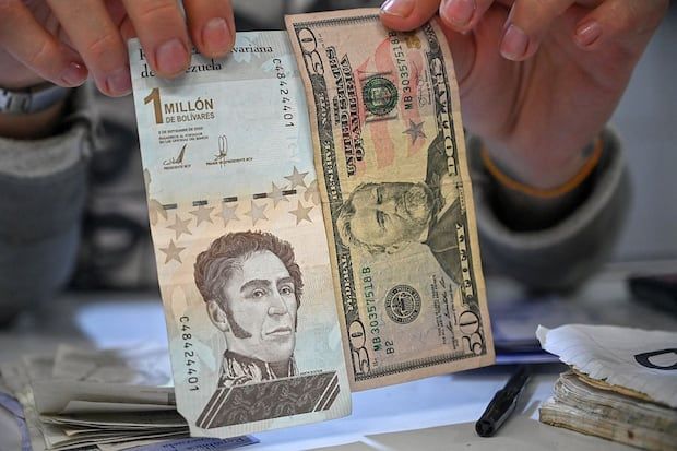 The dollar was negotiated at 4.78 bolivars in Venezuela this Wednesday. (Photo: AFP)