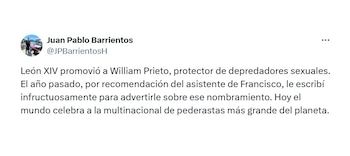 Barrientos trill on the