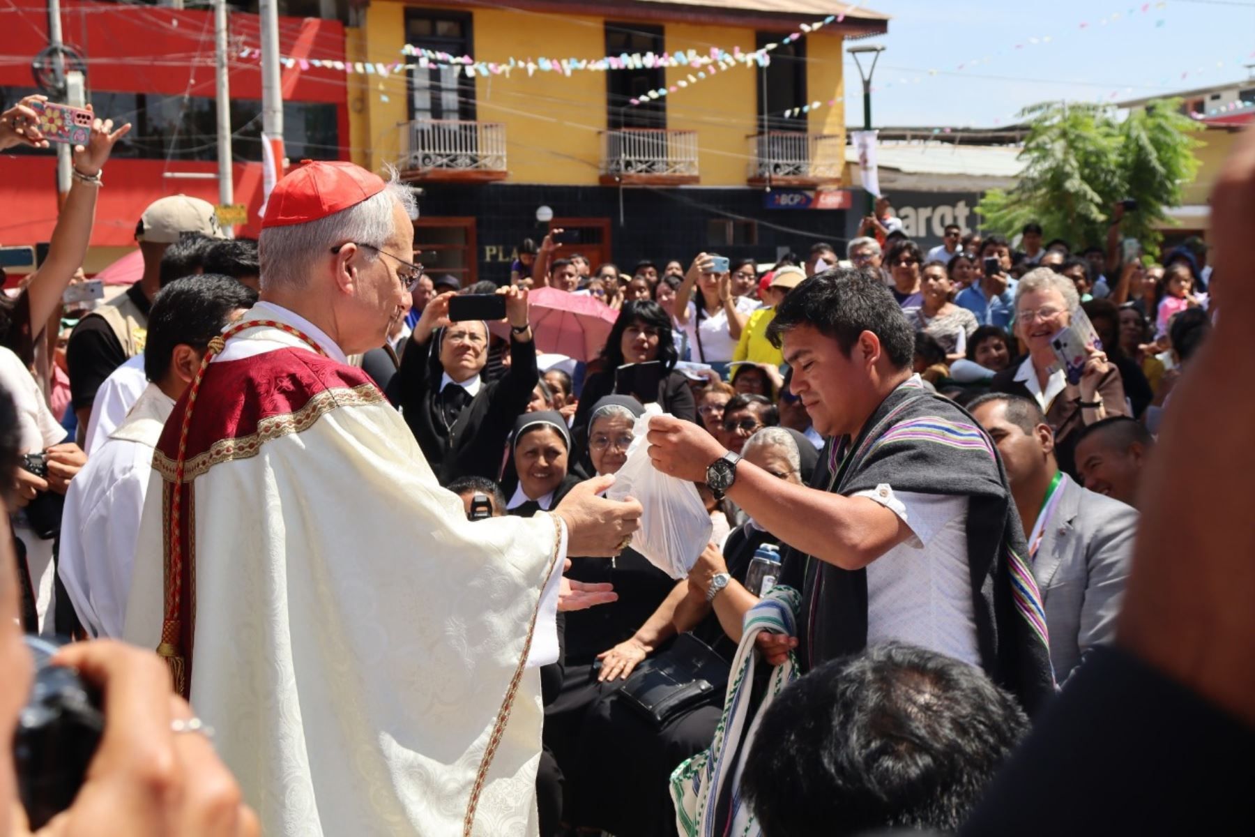 Pope Leo XIV, in one of his last visits to Chulucanas in 2024. The then Bishop Robert Francis Prévost worked pastorally in this diocese of northern Peru since 1985. Photo courtesy: Paul Suion Suion Pope Leo XIV, in one of his last visits to Chulucanas in 2024. The then Bishop Robert Francis Prévost worked pastorally in this diocese of northern Peru since 1985. Photo courtesy: Paul Suion Suion