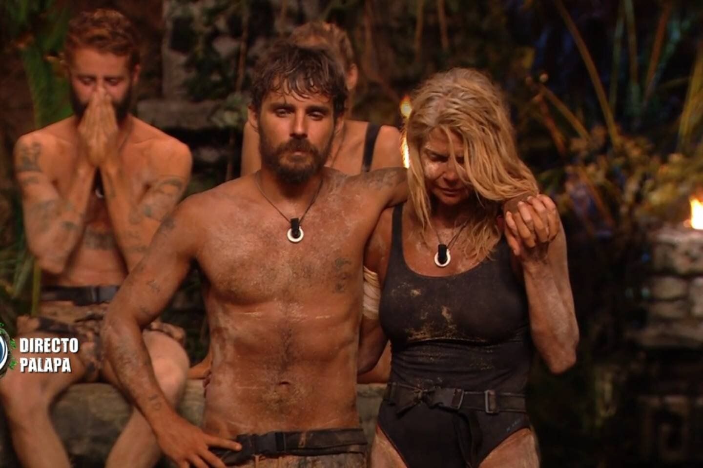 Manuel and Makoke before the expulsion of Gala 5 of 'Survivors 2025'