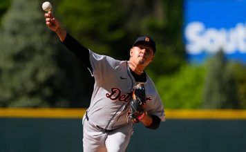 Keider Montero took the victory in the victory of the Tigers Keider Montero took the victory in the victory of the Tigers