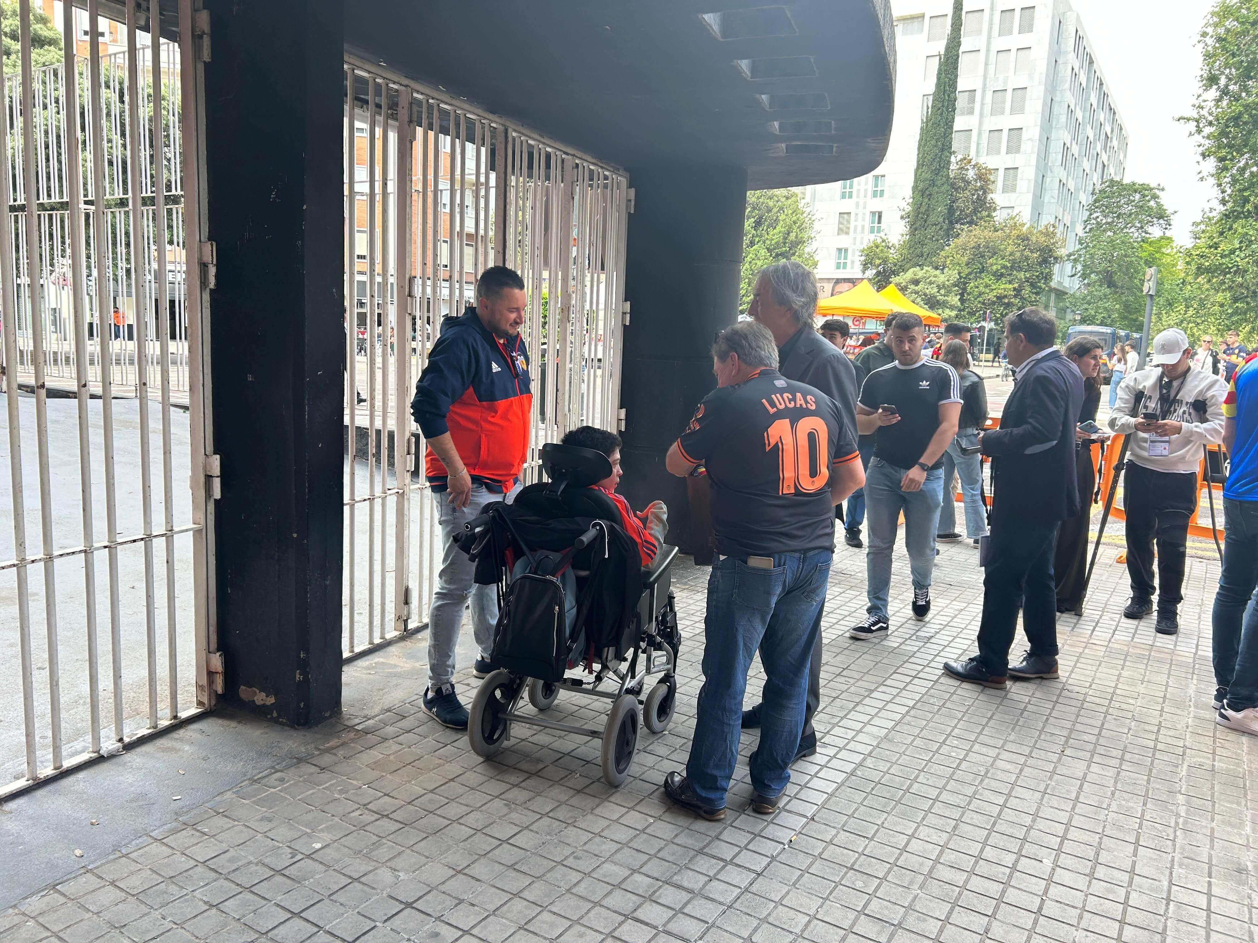 Ricardo Arias's great gesture