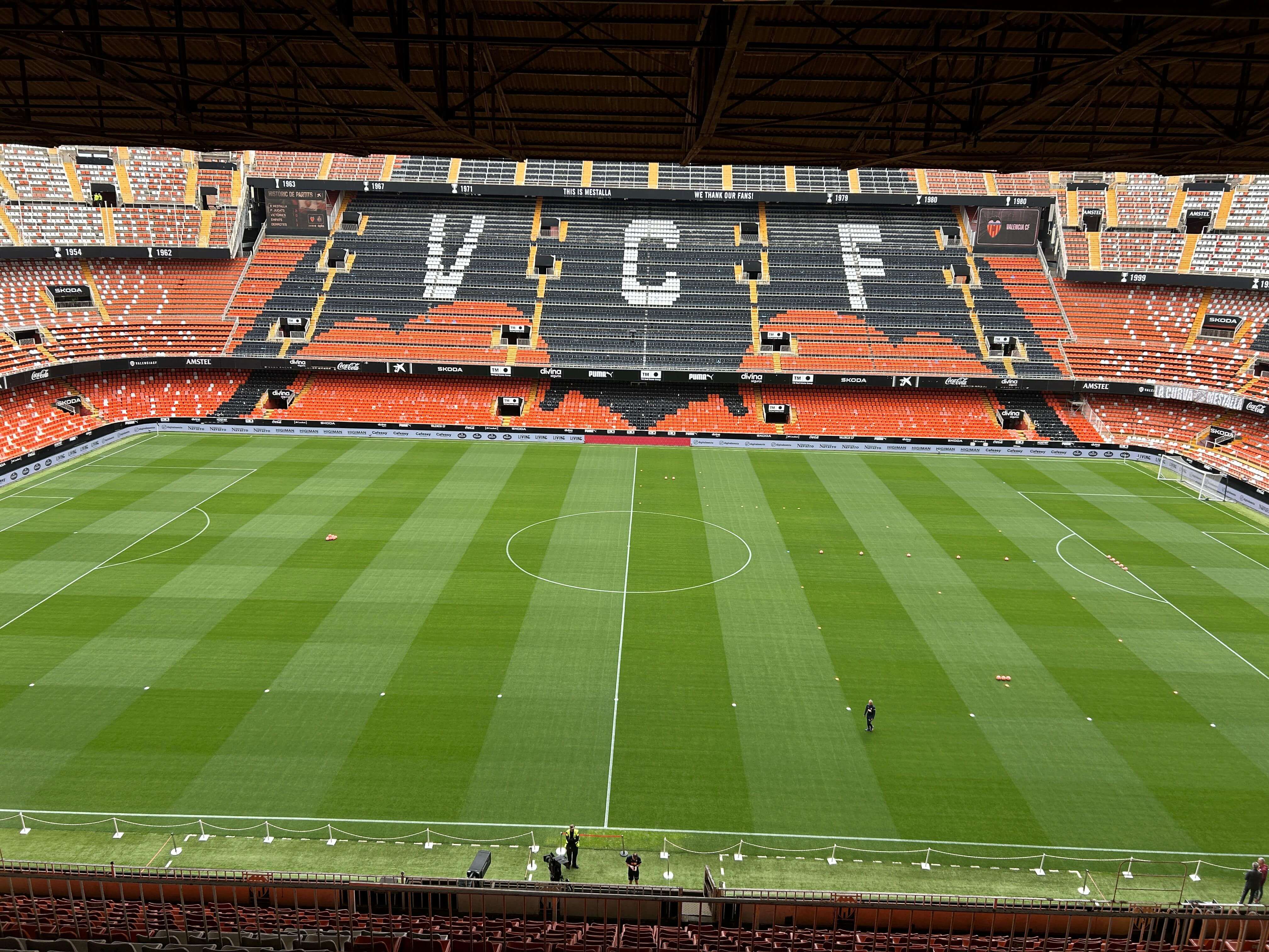 Mestalla presents an unbeatable aspect